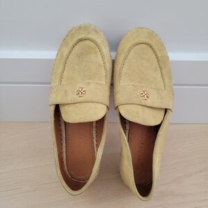 🖤 TORY BURCH YELLOW PLATFORM ESPADRILLE